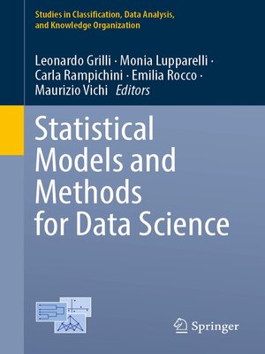 cover image of Statistical Models and Methods for Data Science